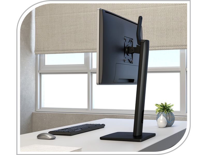 PureMounts Tischhalterung PM-OFFICE-ST-01 bis 7 kg – Schwarz