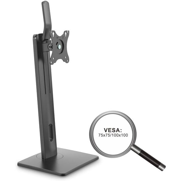 PureMounts Tischhalterung PM-OFFICE-ST-01 bis 7 kg – Schwarz