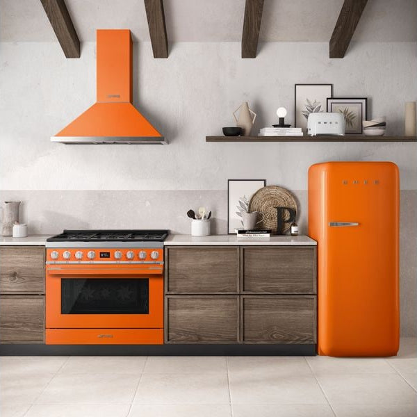 SMEG Kühlschrank FAB28ROR6 Orange