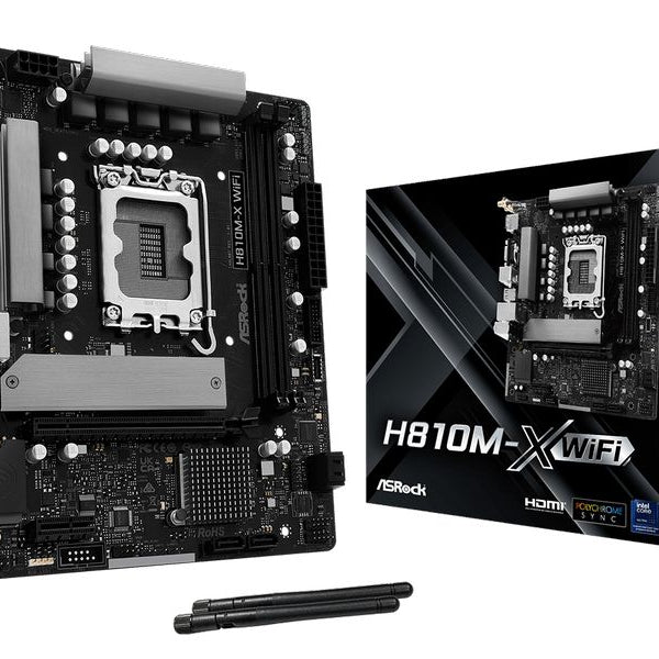 ASRock Mainboard H810M-X WiFi