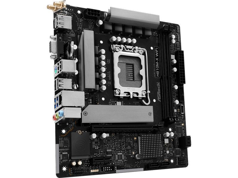 ASRock Mainboard H810M-X WiFi