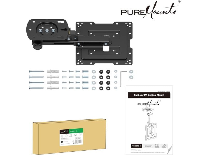 PureMounts Deckenhalterung PM-SLOPE-27
