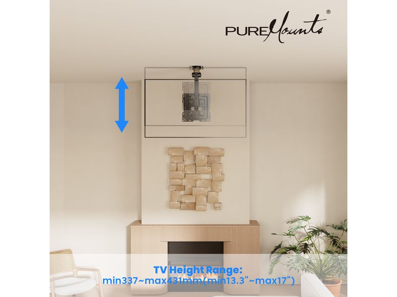 PureMounts Deckenhalterung PM-SLOPE-43