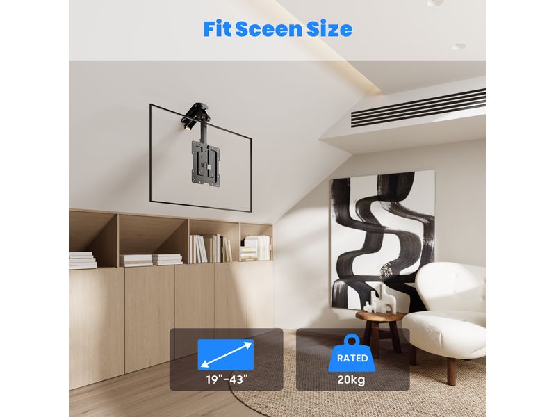 PureMounts Deckenhalterung PM-SLOPE-43