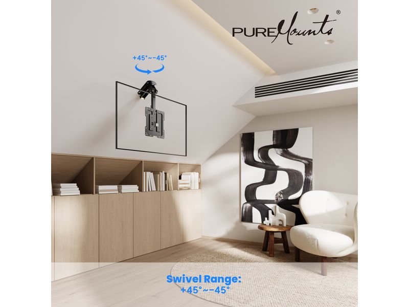 PureMounts Deckenhalterung PM-SLOPE-43