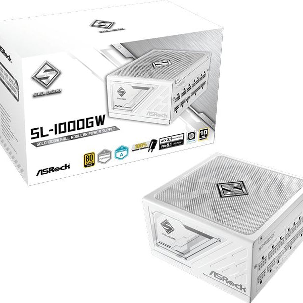 ASRock Netzteil Steel Legend SL-1000GW 1000 W, White