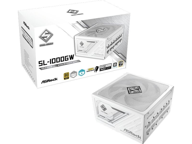 ASRock Netzteil Steel Legend SL-1000GW 1000 W, White