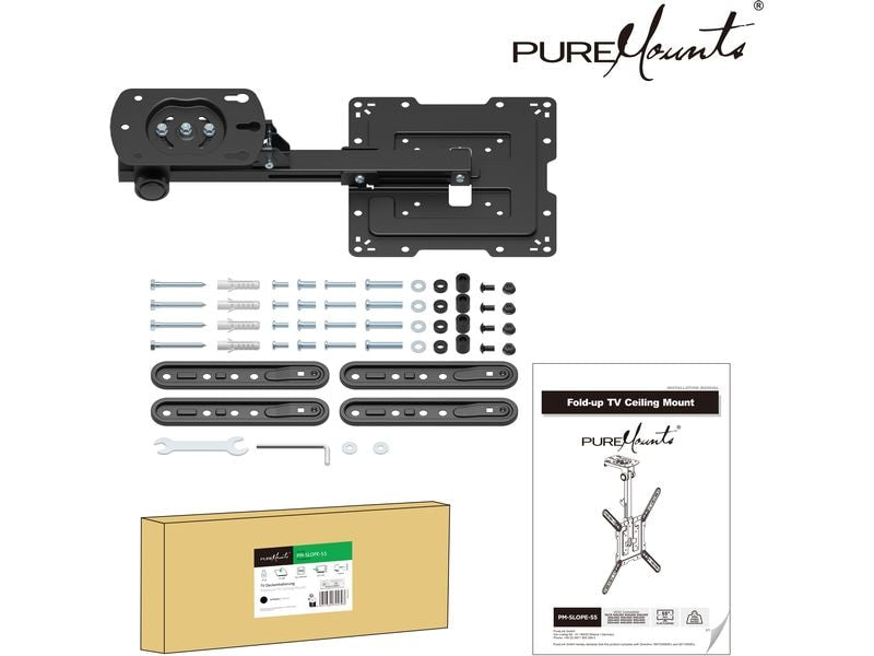 PureMounts Deckenhalterung PM-SLOPE-55