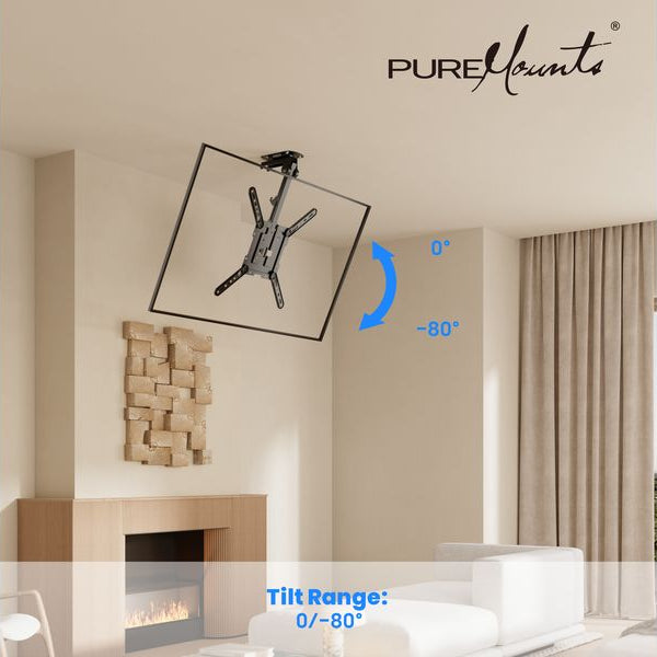 PureMounts Deckenhalterung PM-SLOPE-55