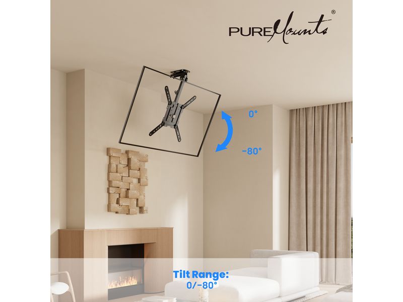 PureMounts Deckenhalterung PM-SLOPE-55