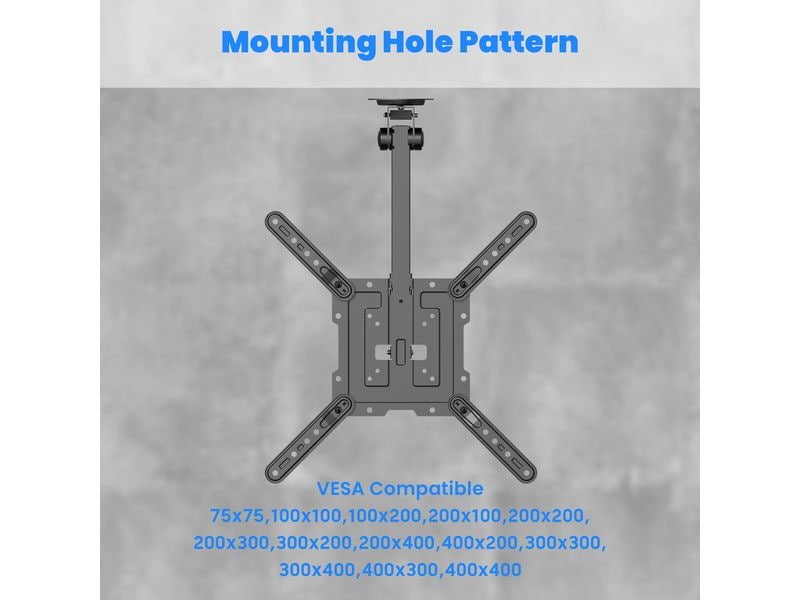 PureMounts Deckenhalterung PM-SLOPE-55