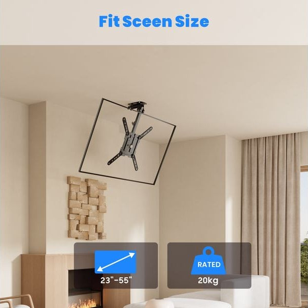 PureMounts Deckenhalterung PM-SLOPE-55