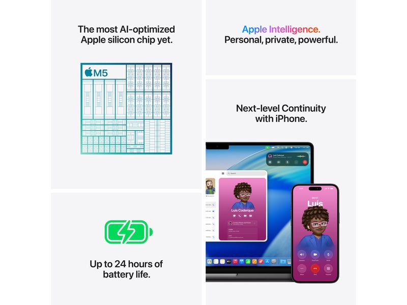 Apple MacBook Pro 14" M5 Nano 2025 10C CPU/10C GPU/512GB/16GB