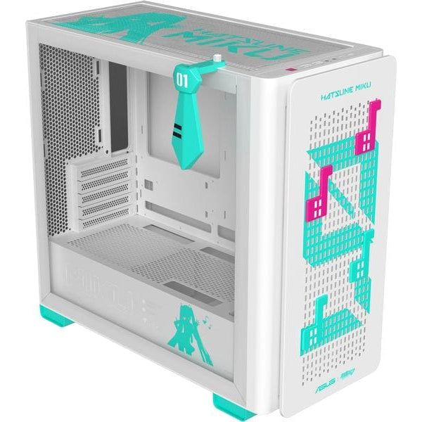 ASUS PC-Gehäuse A23 Hatsune Miku Edition Türkis, Weiss