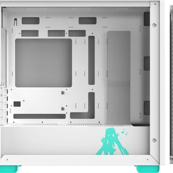 ASUS PC-Gehäuse A23 Hatsune Miku Edition Türkis, Weiss