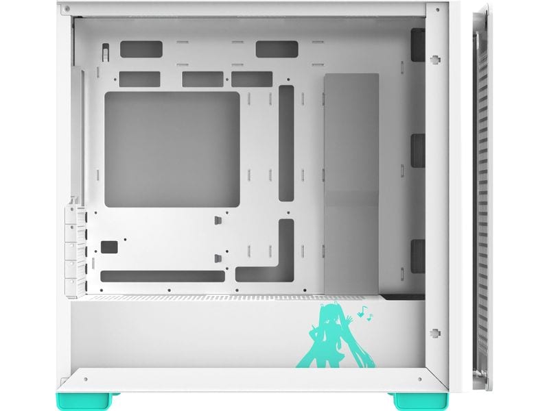 ASUS PC-Gehäuse A23 Hatsune Miku Edition Türkis, Weiss