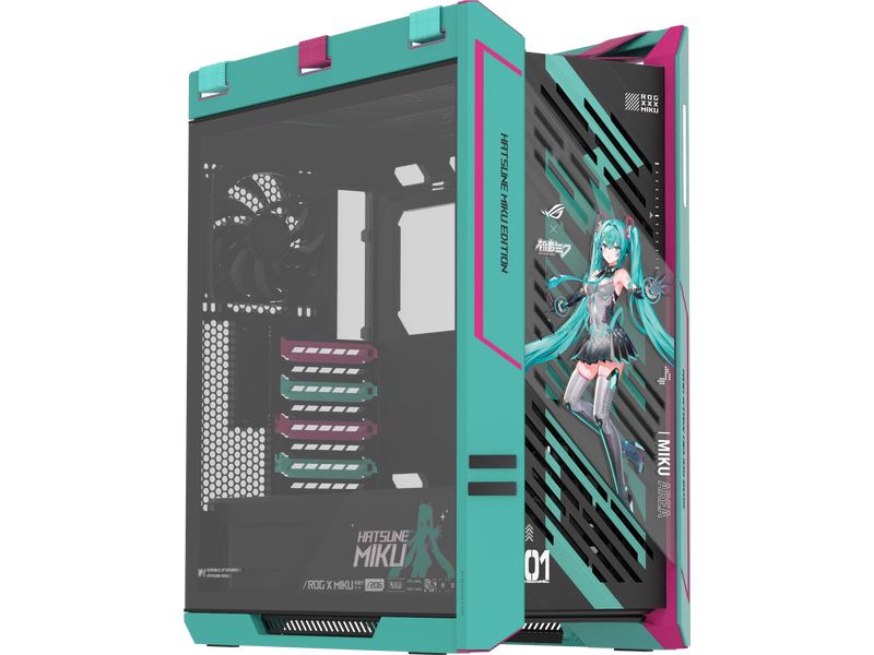 ASUS ROG PC-Gehäuse ROG Strix Helios II GX601S Hatsune Miku Edition