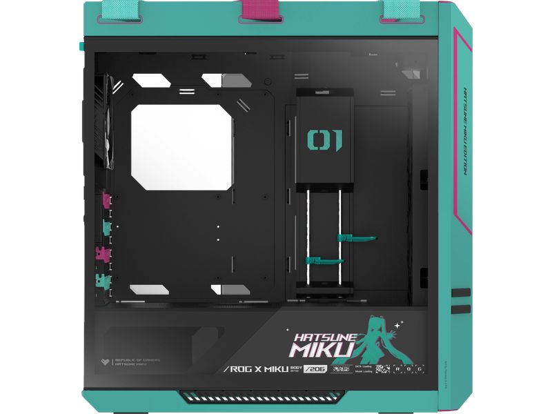 ASUS ROG PC-Gehäuse ROG Strix Helios II GX601S Hatsune Miku Edition