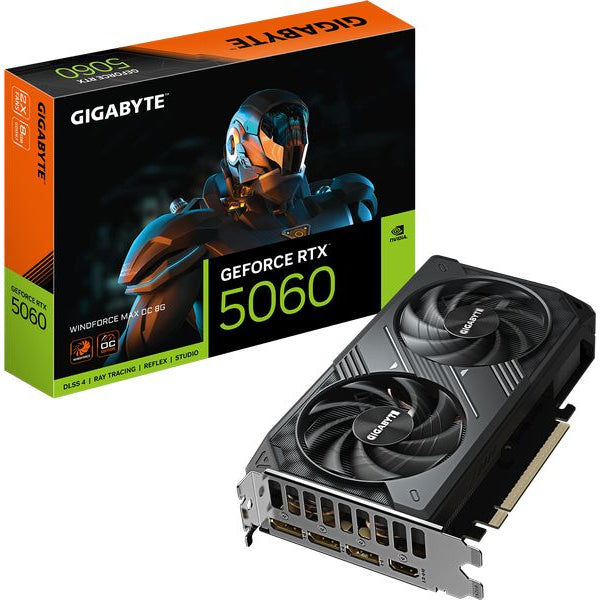 Gigabyte Grafikkarte GeForce RTX 5060 WINDFORCE MAX OC 8G