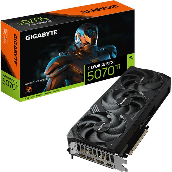 Gigabyte Grafikkarte GeForce RTX 5070 Ti WINDFORCE SFF 16G