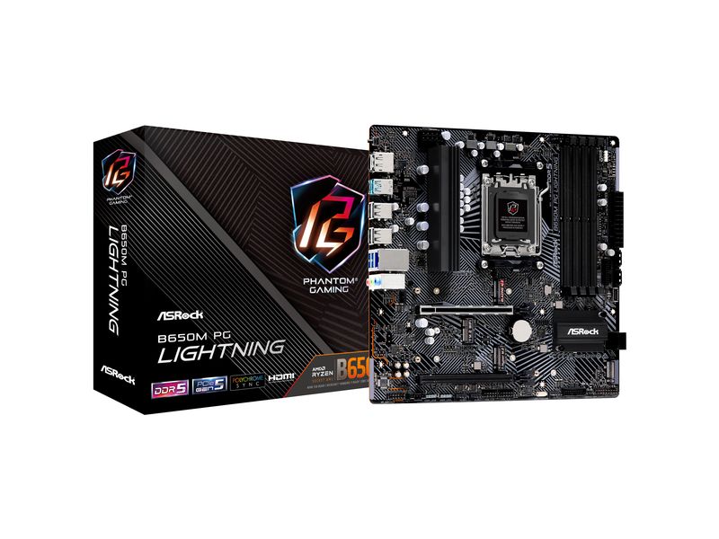 ASRock Mainboard B650M PG Lightning