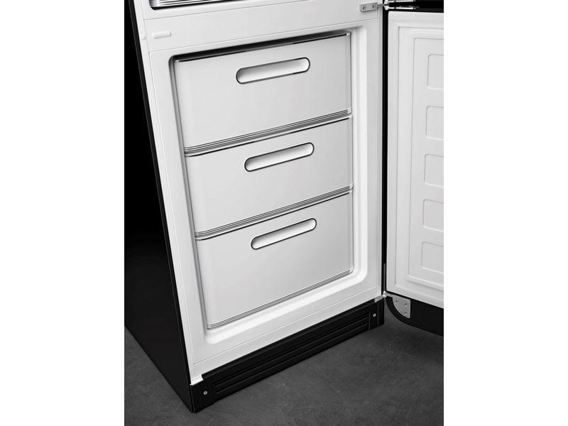 SMEG Kühlschrank FAB32RBL6 Schwarz
