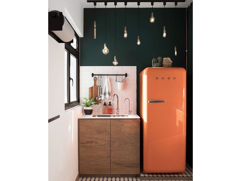 SMEG Kühlschrank FAB28ROR6 Orange