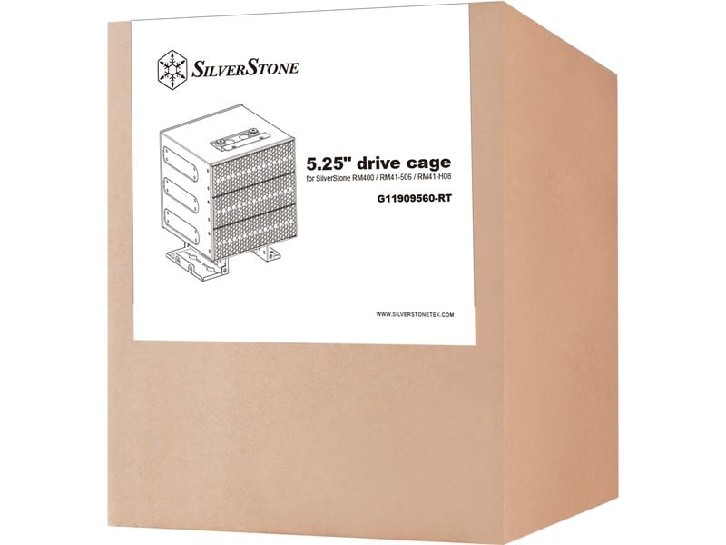 SilverStone 5.25-Zoll-Laufwerkkäfig