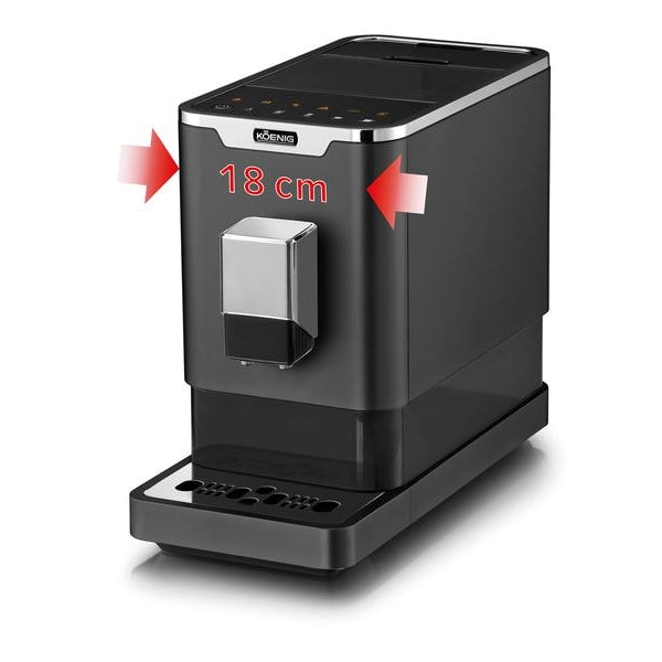 Koenig Kaffeevollautomat Finessa Duo Anthrazit