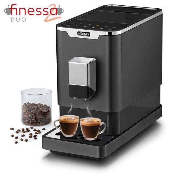 Koenig Kaffeevollautomat Finessa Duo Anthrazit