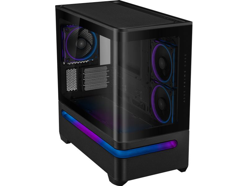 ASUS PC-Gehäuse Prime AP202 TG ARGB Schwarz
