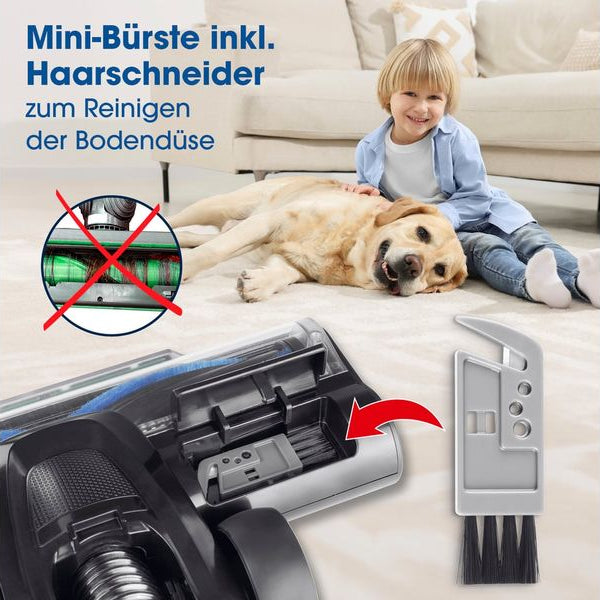 CLEANmaxx Akku-Hand- und Stielsauger 600 W