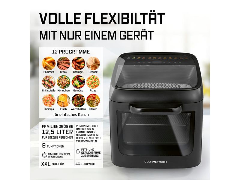 GOURMETmaxx Heissluftofen 12.5 l