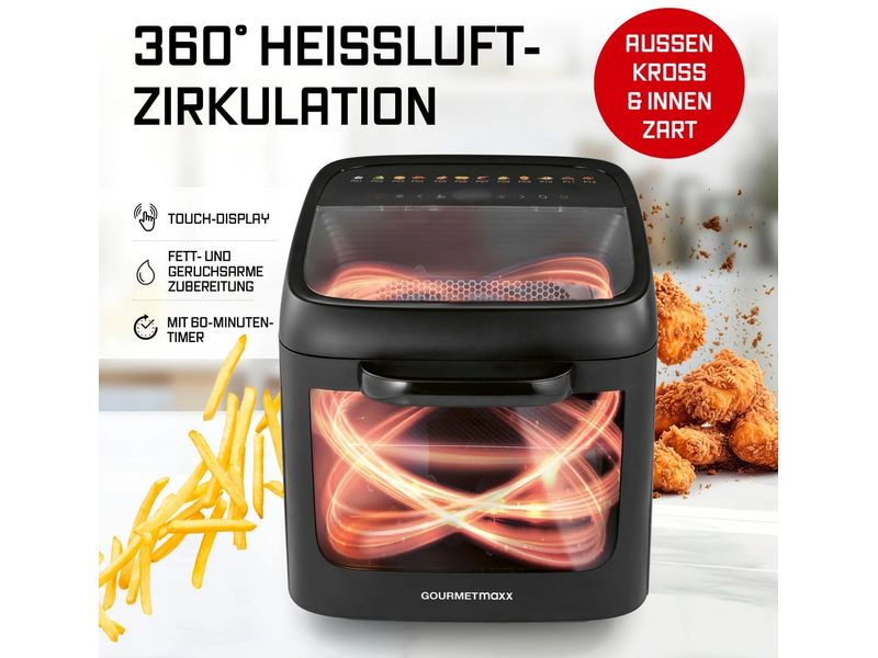 GOURMETmaxx Heissluftofen 12.5 l