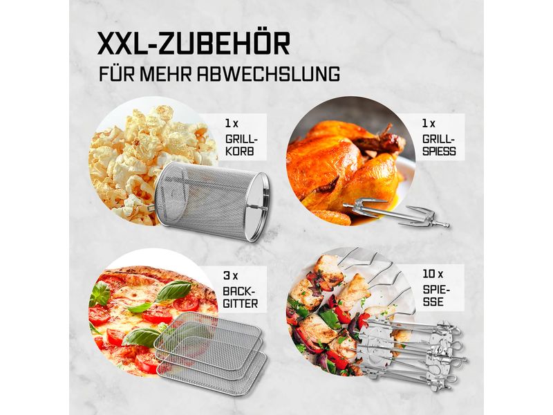 GOURMETmaxx Heissluftofen 12.5 l