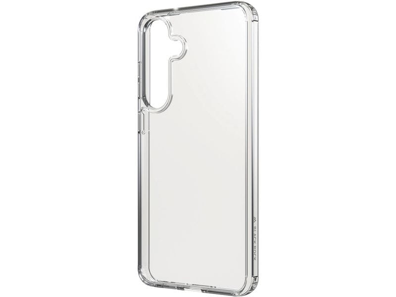 Black Rock Back Cover Clear Protection Case Samsung Galaxy S25+
