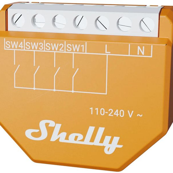 Shelly Smart Home Wave i4 LR Aktor Z Wave Szene