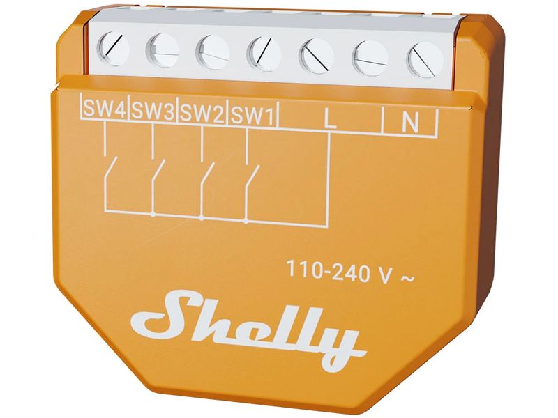Shelly Smart Home Wave i4 LR Aktor Z Wave Szene