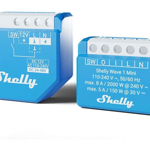 Shelly Schaltaktor Wave 1 Mini LR