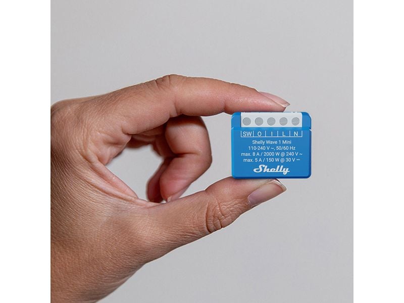 Shelly Schaltaktor Wave 1 Mini LR