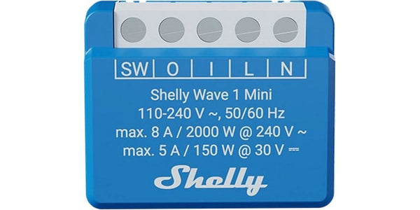 Shelly Schaltaktor Wave 1 Mini LR