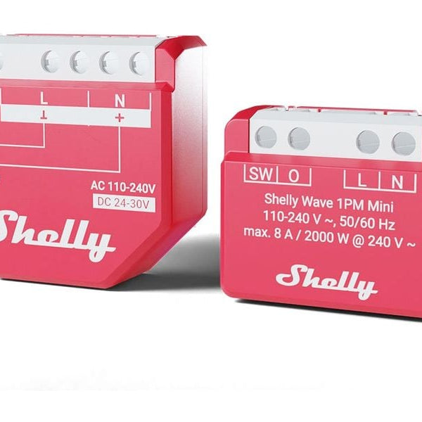 Shelly Schaltaktor Wave 1PM Mini LR
