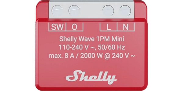 Shelly Schaltaktor Wave 1PM Mini LR