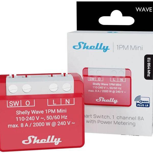 Shelly Schaltaktor Wave 1PM Mini LR