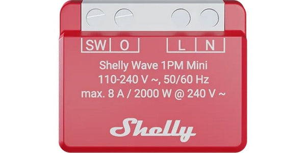 Shelly Schaltaktor Wave 1PM Mini LR
