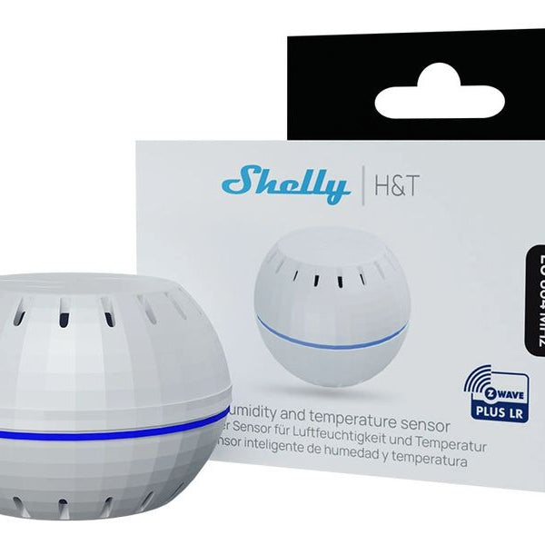 Shelly Funk-Temperatur- und Luftfeuchtigkeitssensor Wave H&T LR