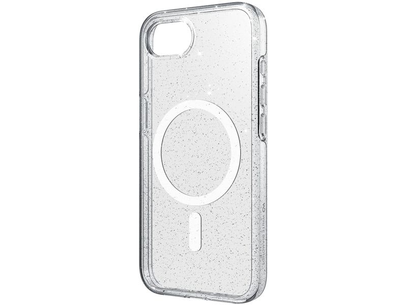 White Diamonds Back Cover Mag Glitter Transparent für iPhone 16e