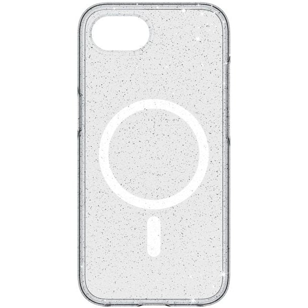 White Diamonds Back Cover Mag Glitter Transparent für iPhone 16e