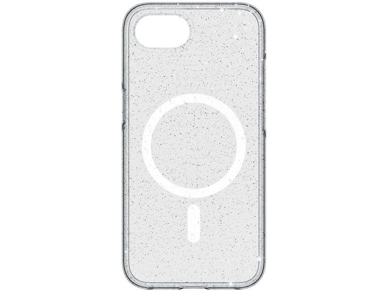 White Diamonds Back Cover Mag Glitter Transparent für iPhone 16e