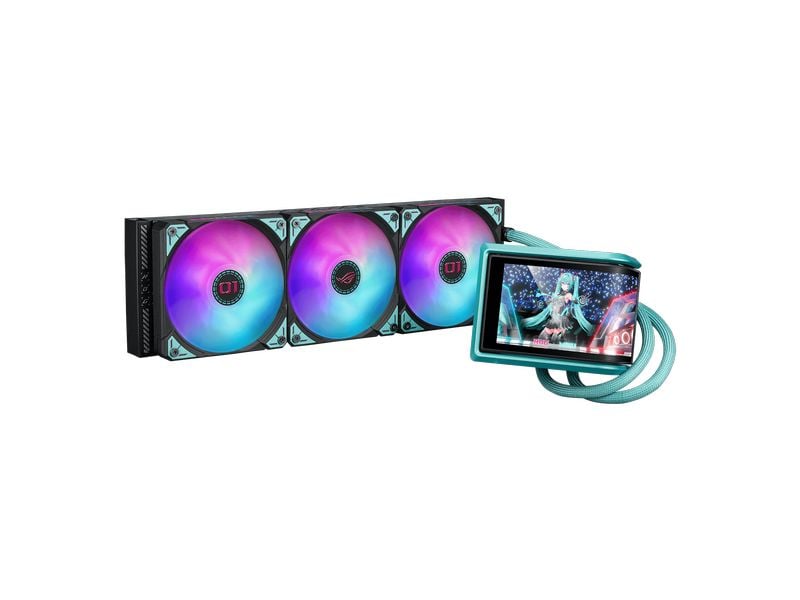 ASUS ROG Wasserkühlung ROG RYUO IV 360 ARGB Hatsune Miku Edition